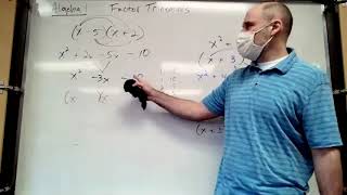 Saxon Algebra 1 Lesson 69 and 70 - Factoring Trinomials, Probability, Designated Order