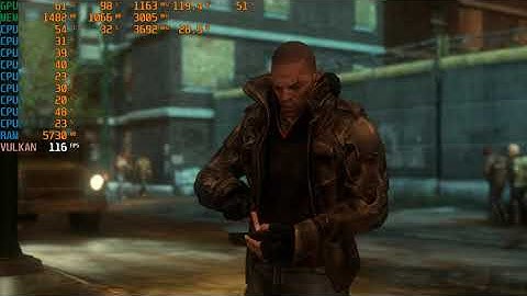 Prototype 2 dxvk vulkan - GTX 660 2gb 1080p