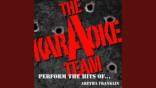 Video thumbnail of "Karaoke A Team - Don't Play That Song (You Lied) (Originally Performed by Aretha Franklin) (Karaoke Version)"