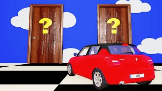 Mystery Doors Game, LEFT or RIGHT? - BeamNG.drive