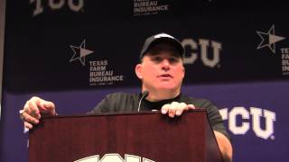 TCU coach Gary Patterson breaks down win over SMU