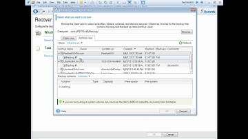 Acronis backup and recovery 11  Recover Linux LVM Partitions.