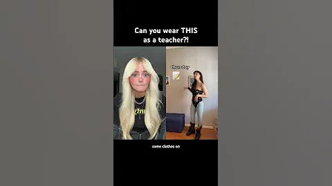 CAN YOU WEAR THESE OUTFITS AS A TEACHERS? Creator: tessplease #outfits #fashion #duet