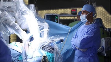 A futuristic robot just performed surgery on a pig without any human assistance