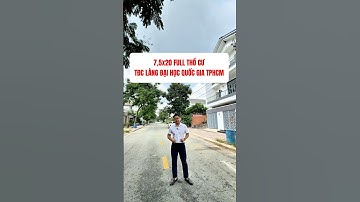 Nền biệt thự giá nền diện tích nhỏ.Khu TĐC làng đại học Quốc Gia TPHCM #bds #batdongsan #duccodat