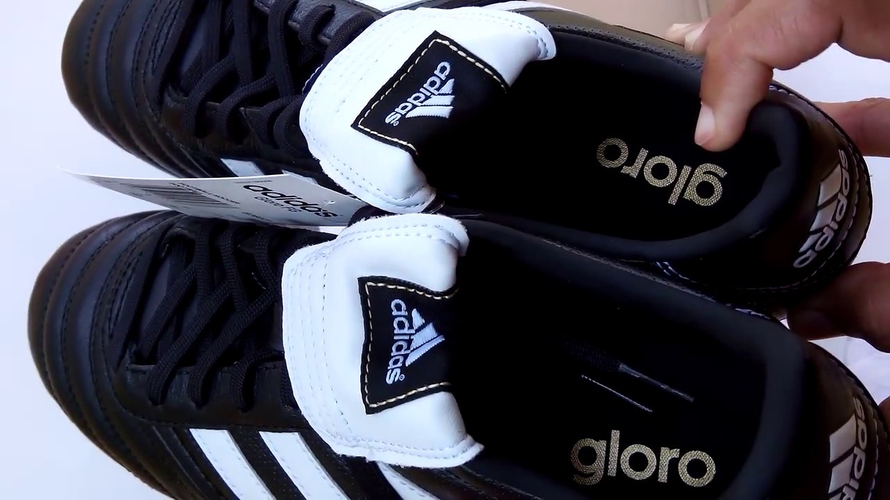  Sepatu  Bola Adidas  Gloro FG Black White Black B36021 