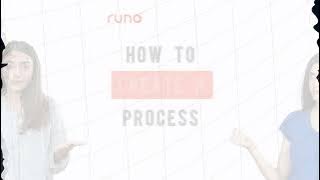 How to create a new process | Mobile App | Runo