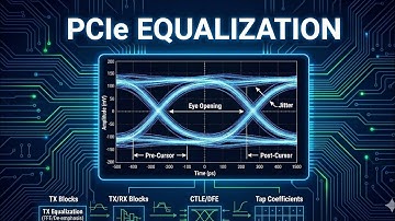 PCIe Equalization Explained | What is  Equalization in PCIe | Transmitter and Receiver Equalization