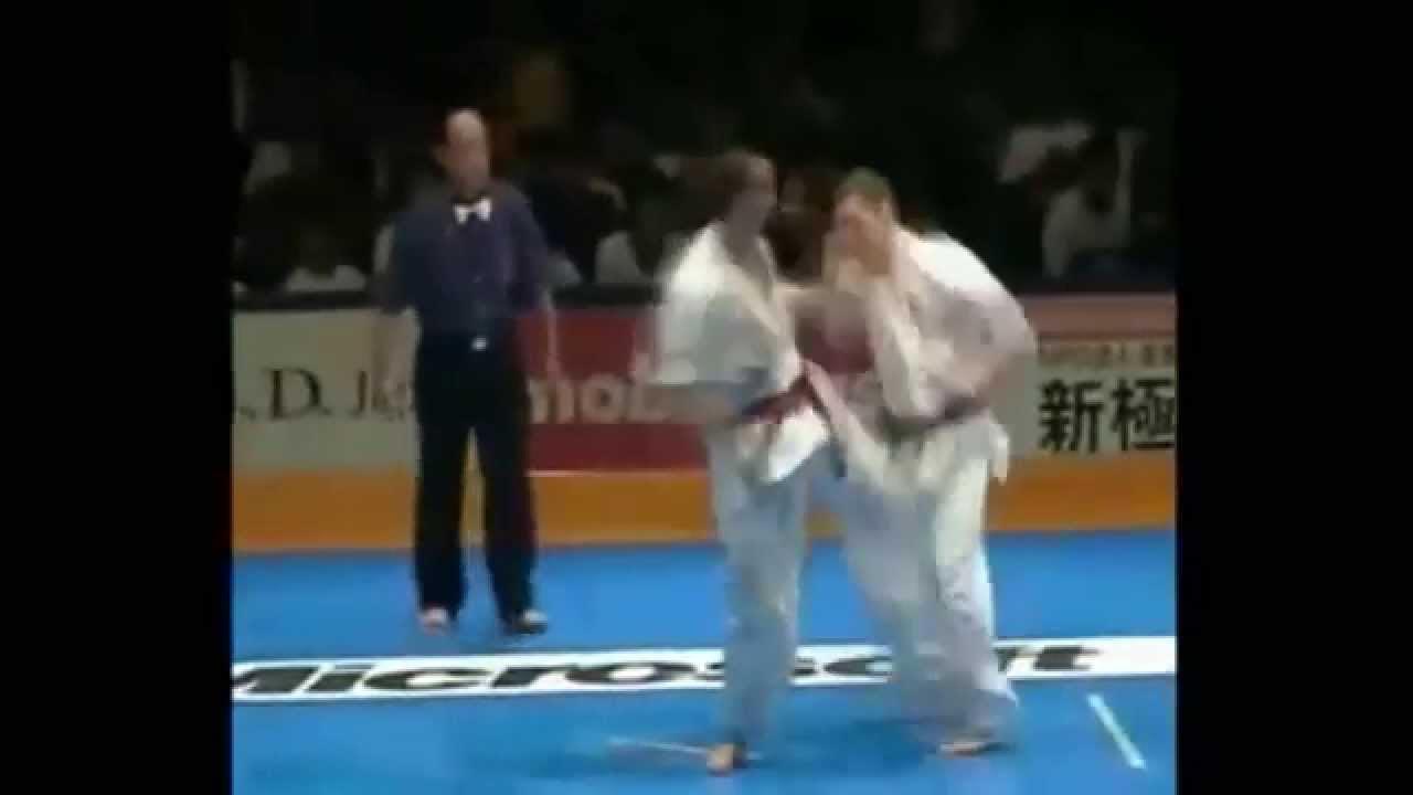 Каратэ киокушинкай нокауты