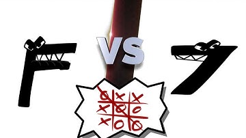 F vs SEVEN (Alphabet Lore VS Number Lore)