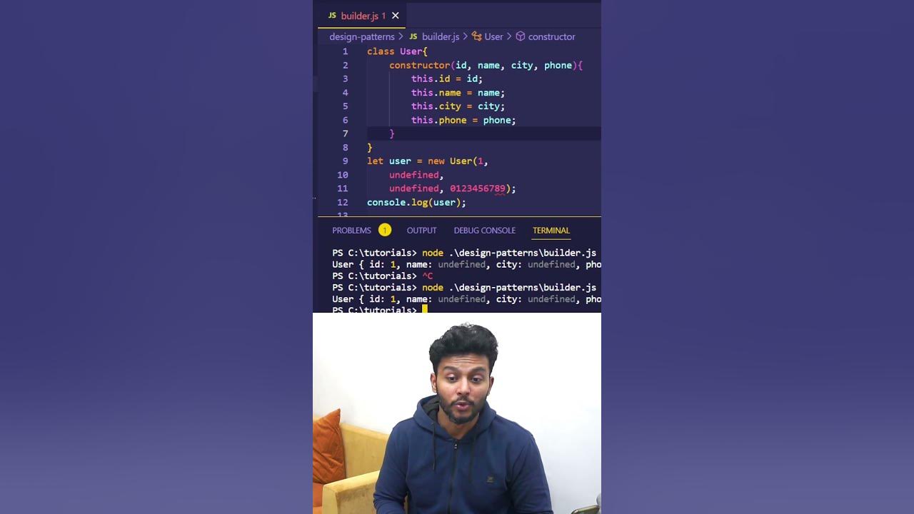 🚀 Master JavaScript’s Builder Pattern! Create Magic in Seconds! 🎥 # ...