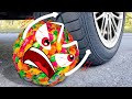 EXPERIMENT: Car vs Candy, Cherry, Rubik&#39;s Cube - Crushing Crunchy &amp; Soft Things by Car!