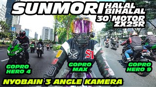 ZX25R ZEXMA // SUNMORI & HALAL BIHALAL BERSAMA 30 MOTOR ZX25R SEKALIAN TES 3 ANGLE KAMERA 😍
