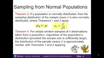 7.2 Sampling Distribution of the Mean