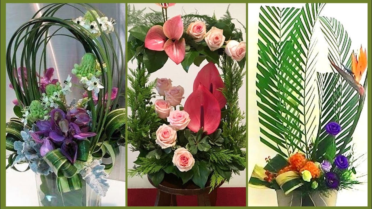 Most stylish japanese flower arrangement ideas YouTube