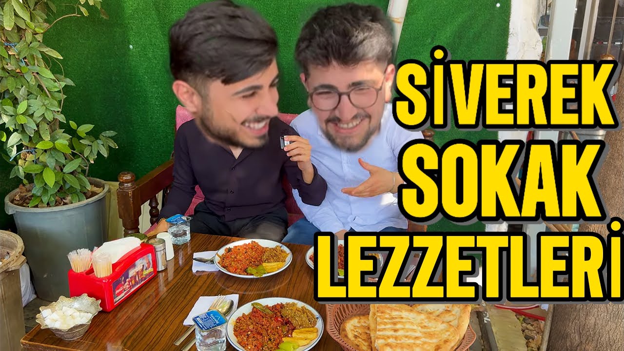 SİVEREK SOKAK LEZZETLERİ!