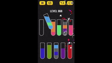 Water Sort Puzzle Level 868