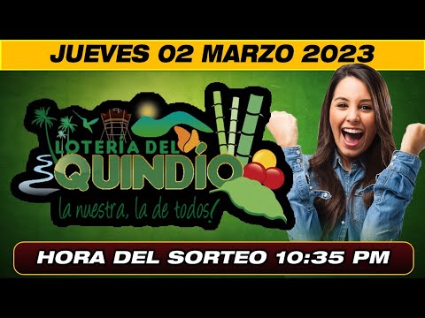 Resultado de LOTERIA DEL QUINDIO Del Jueves 02 de marzo de 2023