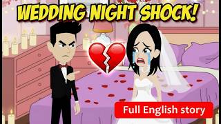 WEDDING NIGHT SHOCK! | English Story | Animated Stories | Learn English With Confidence