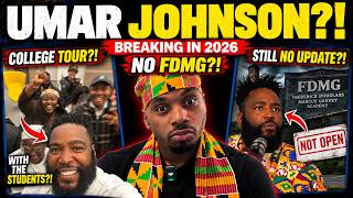 Breaking News: Umar Johnson Is Back Speaking At Colleges... But Where Are The FDMG Updates?!