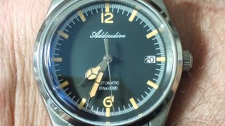 Addiesdive Ad2308 pilots watch