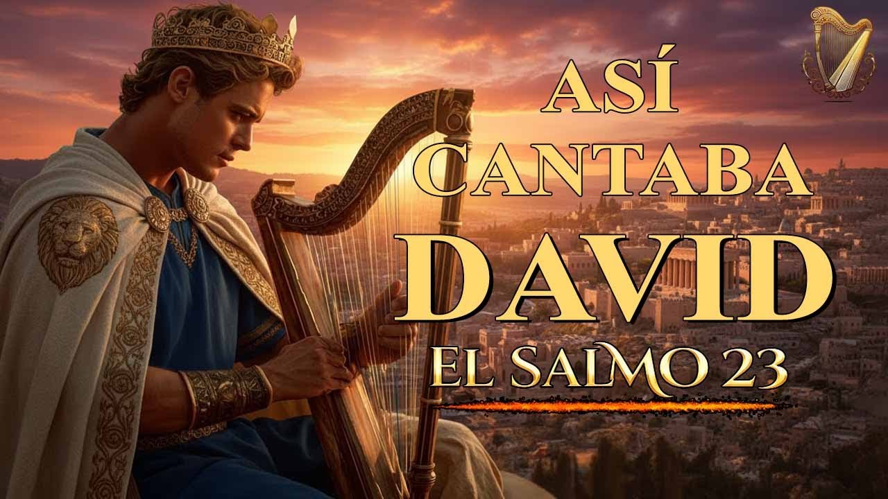 Así sonaba la adoración en tiempos de David | Salmo 23 #músicahebrea # ...