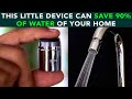 This little device can save 90 of water of your home  anuj ramatri  an ecofreak