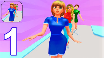 Fashion Jam - Gameplay Part 1 - All Levels 1-8 (Android, iOS)