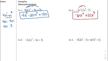 Day 2-Multiplying Polynomials video