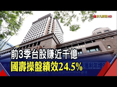 國壽前3季股債利得1524億 推升國泰金前3季獲利年增9成｜非凡財經新聞｜20211116
