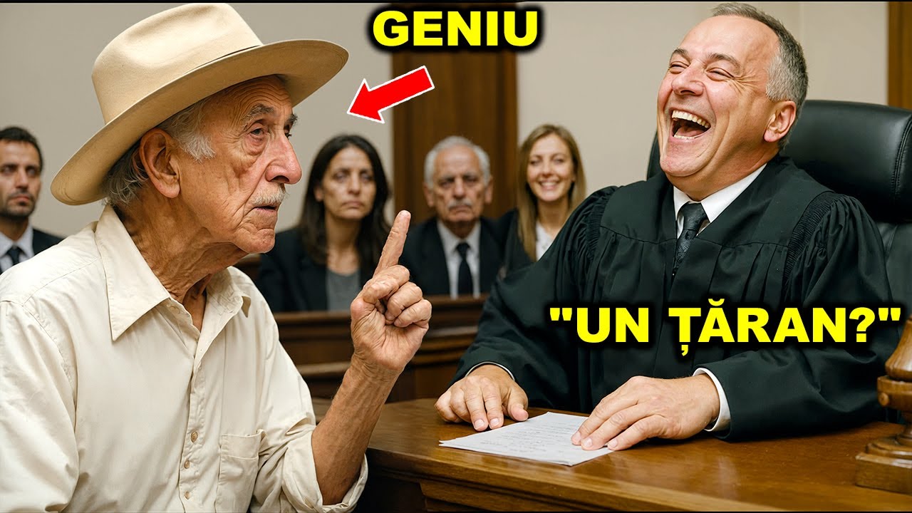 „TACI, ȚĂRANE!” — a râs judecătorul… dar a fost umilit când i-a auzit apărarea