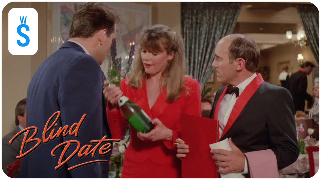 Blind Date (1987) Scene Nadia begins to drink and behave in a wild