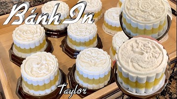 Cách Làm Bánh IN Không Cần Nấu Nước Đường, Bánh Rất Mềm Mịn Dẻo Và Rất Ngon - Mid Autumn Mooncakes