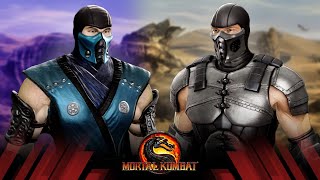 Mortal Kombat 9 - Sub-Zero and Smoke Tag Ladder on Expert Difficulty