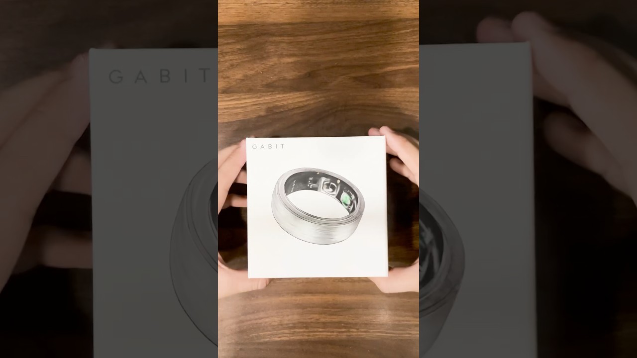 Gabit Smart Ring in Matte Silver Unboxing 🚀  