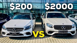 Mercedes 200 Polar White Vs 2000 Diamond White Designo Comparision