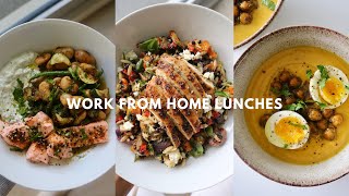 LUNCH RECIPES // WORK FROM HOME & ON THE GO