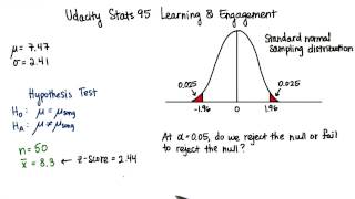 Reject or Fail to Reject - Intro to Inferential Statistics