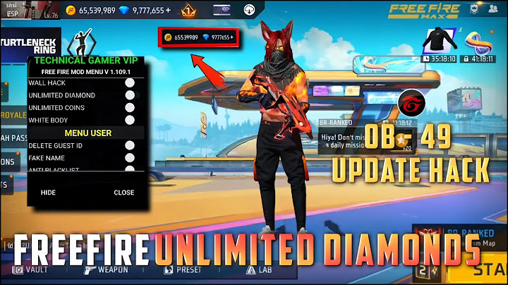 FREE FIRE NEW DIAMOND HACK || FF NEW MOD MENU APK || UNLIMITED DIAMOND SCRIPT