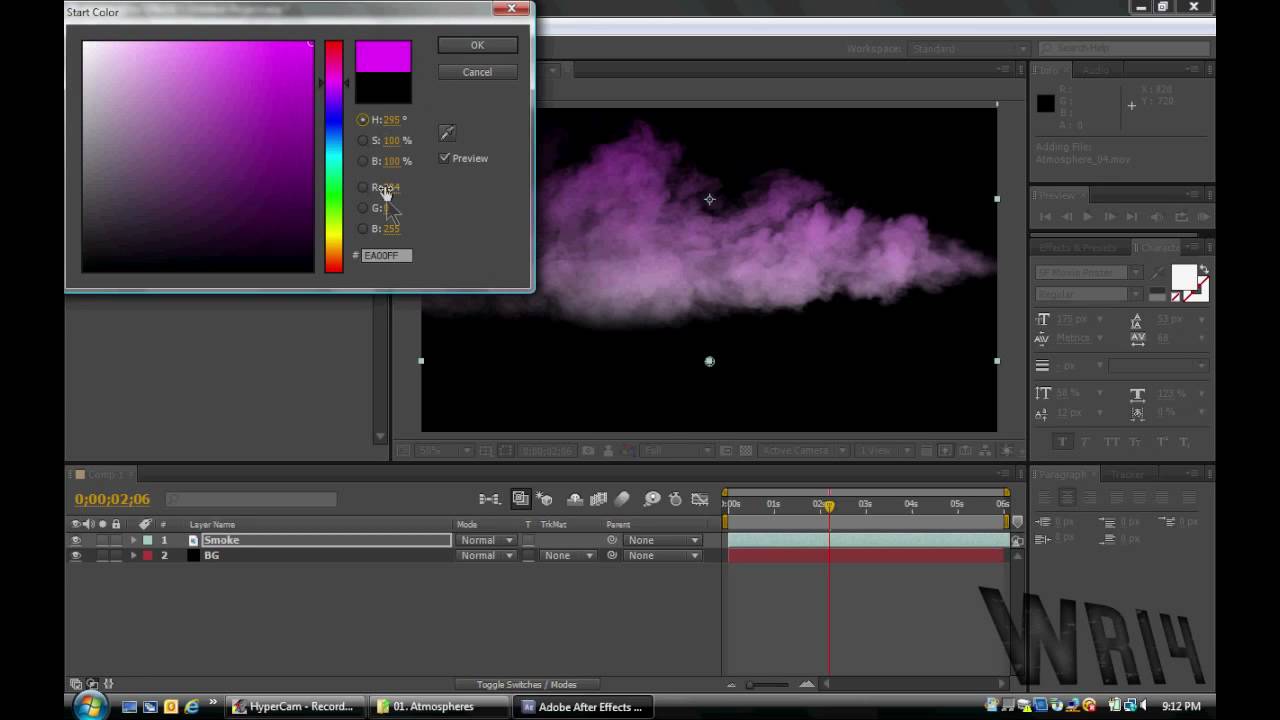 smoke effect adobe after effects download