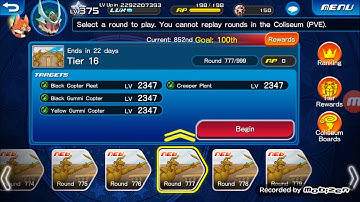 Kingdom Hearts Union Cross KHuX 7 Star HD Xion Test