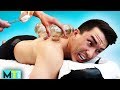 Men Try Fire Cupping Therapy for the First Time