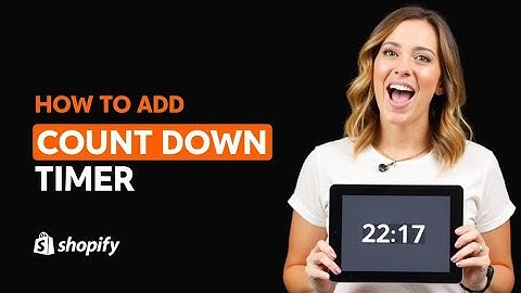 How to Add a Countdown Timer to Your Shopify Store: Boost Sales & Create Urgency!