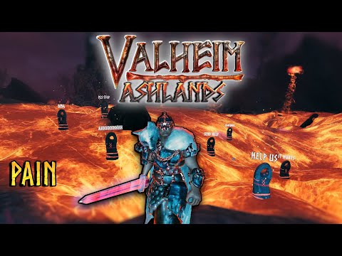 Valheim Ashlands Almost BROKE Us! (Playthrough 15+ hours)