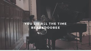 Video thumbnail of "you lie all the time: beabadoobee (piano rendition by david ross lawn)"