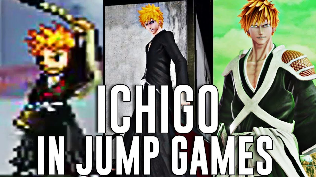 Evolution of Ichigo Kurosaki in Jump Games (2006-2019) - YouTube