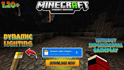 Minecraft Pe Off Hand Torch 1.20 / Dynamic Lighting Minecraft Pe 1.20