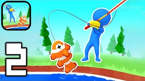 Funny Fish Idle - Gameplay Walkthrough Part 2 Make a fish pond (Android,iOS)