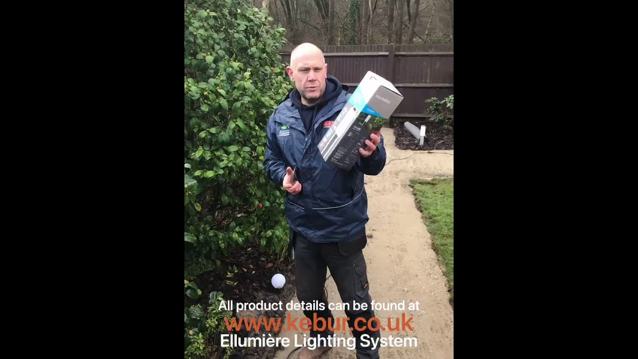 How to install easy garden lighting