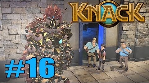 Knack Gameplay Walkthrough Part 16 - The Rescue (Rage Quit) - TheJollyMage